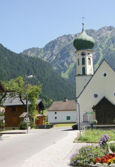 Martinskirche in Partenen