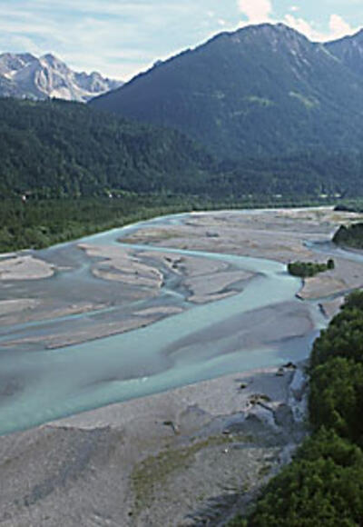 Flusslandschaft Lech