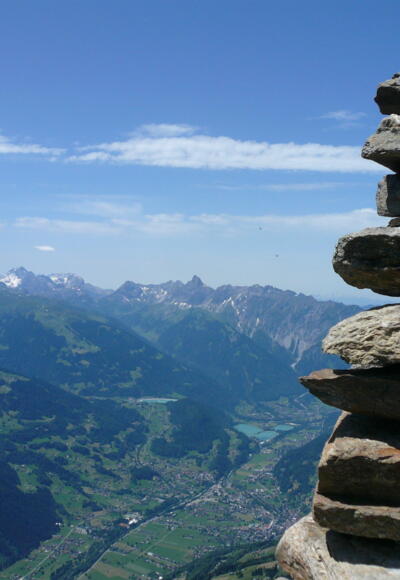 Fernsicht - Blick vom Hochjoch