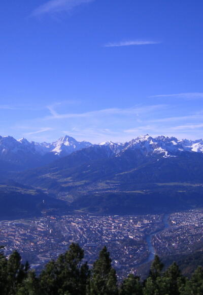 Blick über Innsbruck