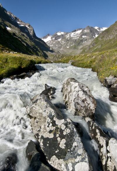 Alpeiner Bach hinter der Franz-Senn-Hütte
