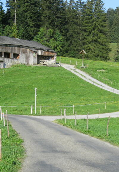 Typisches Bregenzerwälder Bauernhaus
