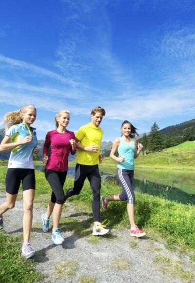 Laufen in Saalbach Hinterglemm