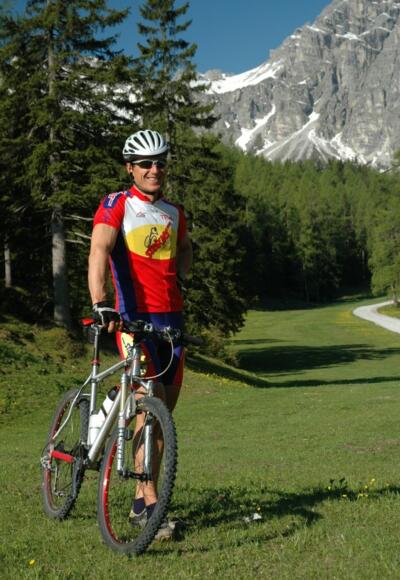 Biker im Stubaital