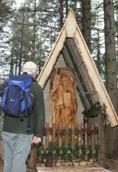 Ortspatronin Hl. Anna am Gipfel des Kopfberges