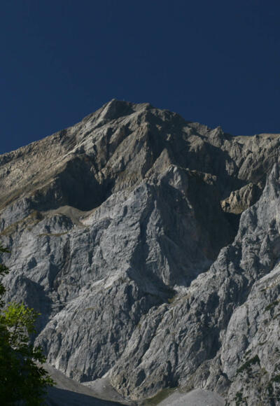 Darwinkopf vom Tals aus