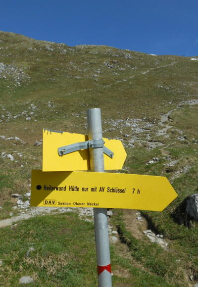 Unterhalb Steinjöchle