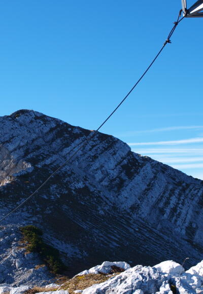 Blick vom Elferkogel Ost 2059m zum Hauptgipfel
