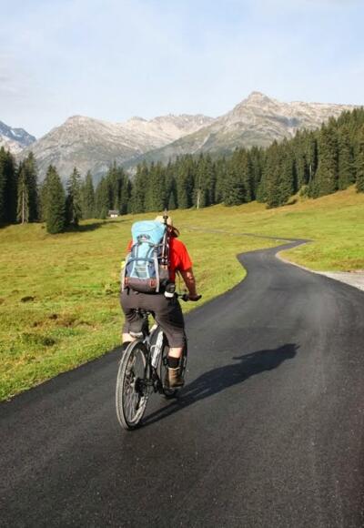 Mit dem Bike zum Älpele