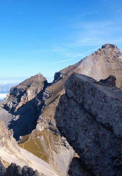 Am Schlussgrat zur Lämpermahdspitze