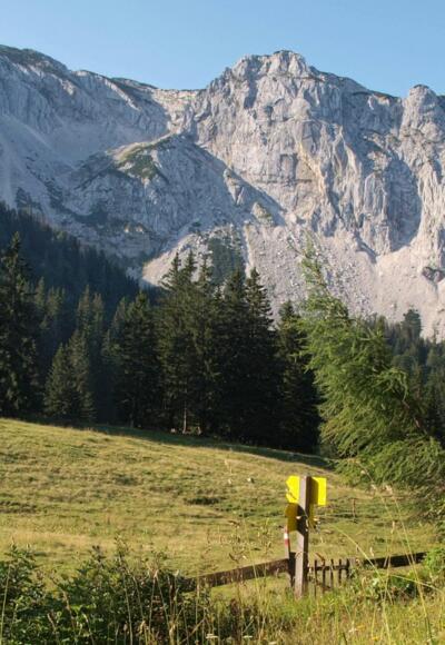 Nockkar von der Feichtau aus gesehen.