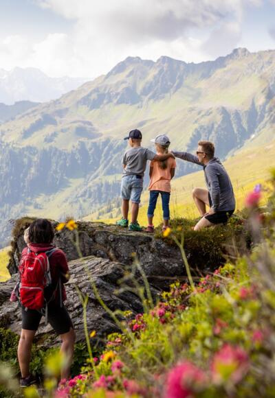 Familienwanderung am Wiedersbergerhorn zur Almrosenblüte