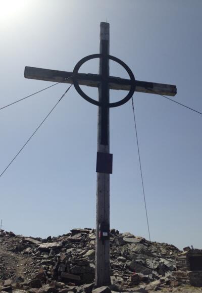 Gipfelkreuz am Glungezer