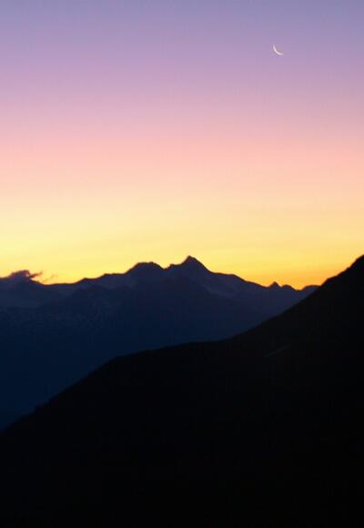Sonnenaufgang über dem Großglockner