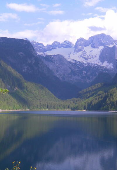 Ausgangspunkt Gosausee mit Dachsteinblick