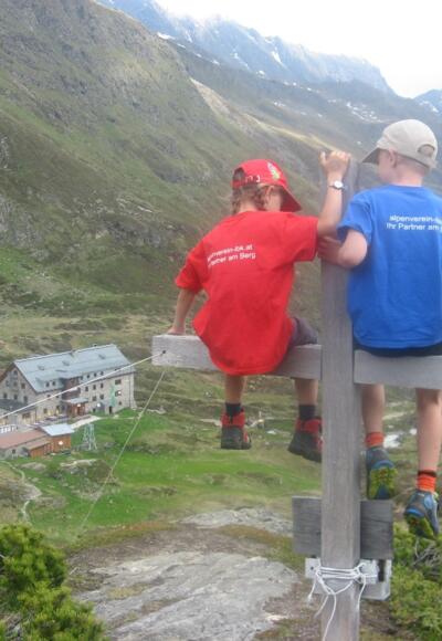 Die Franz Senn Hütte.