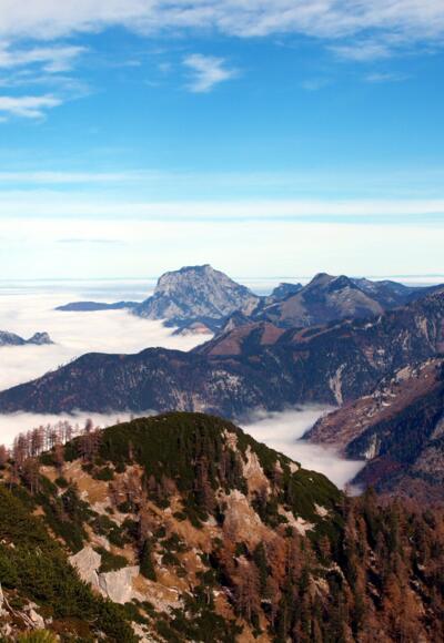 Lange Wand 1689m mit Traunstein