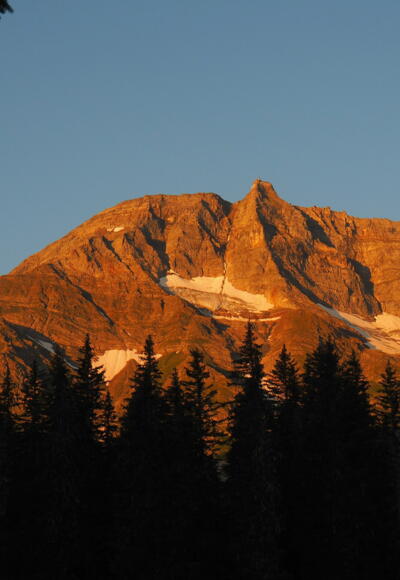 Sonnenaufgang am Sonnblick