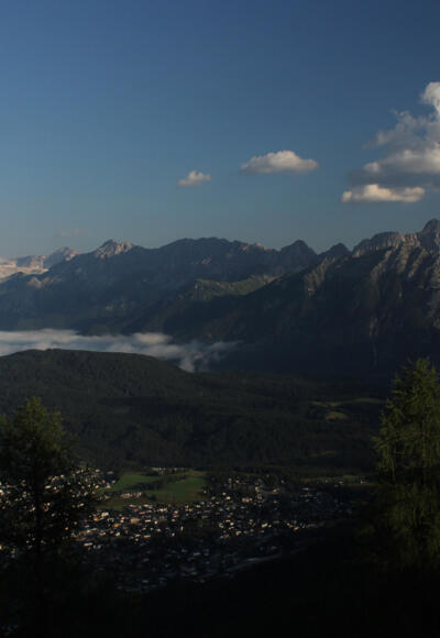 Blick Richtung Seefelder Becken
