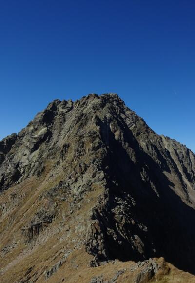 Der Grat wird schmaler