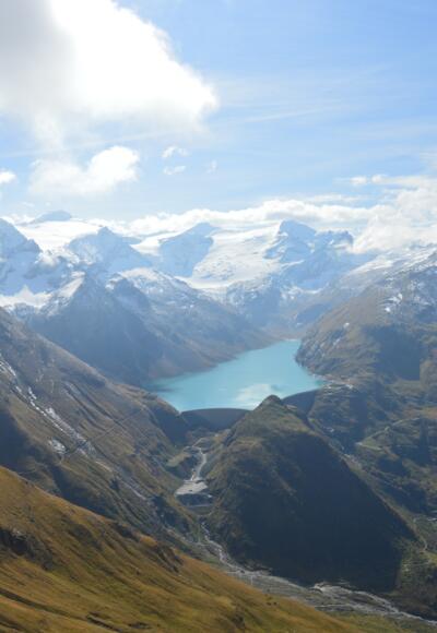Da lacht das Auge - Blick zurück zu den Stausee