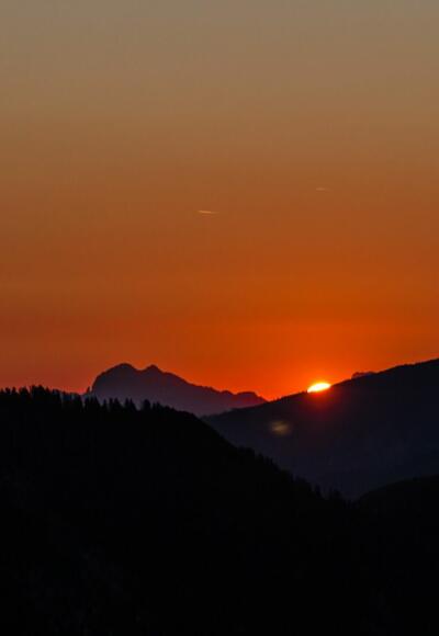 Kirchdorf_Stripsenjochhaus_Sonnenaufgang_Wilder Kaiser