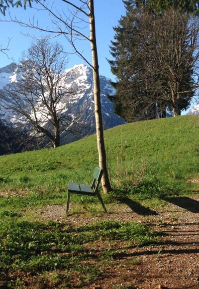 Spazierweg im Kleinwalsertal