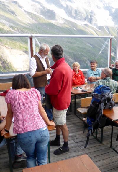 Kasseler Gruppe auf der Terrasse - Gruppo di Kassel sulla terrazza