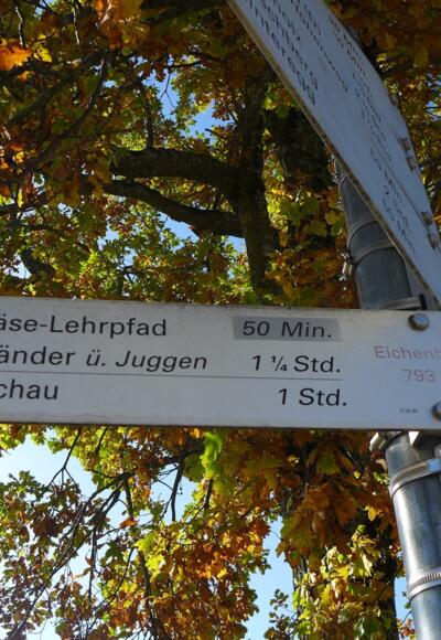 Startpunkt in Eichenberg