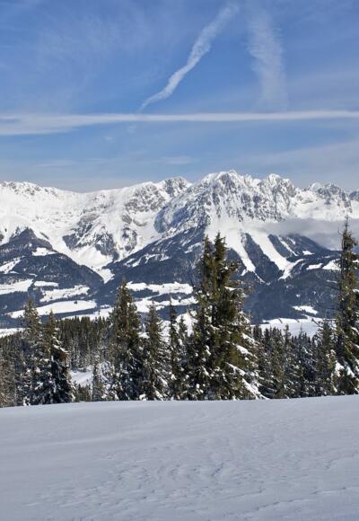 Scheffau_Brandstadl Gipfelkreuz Winterrunde_Wilder Kaiser