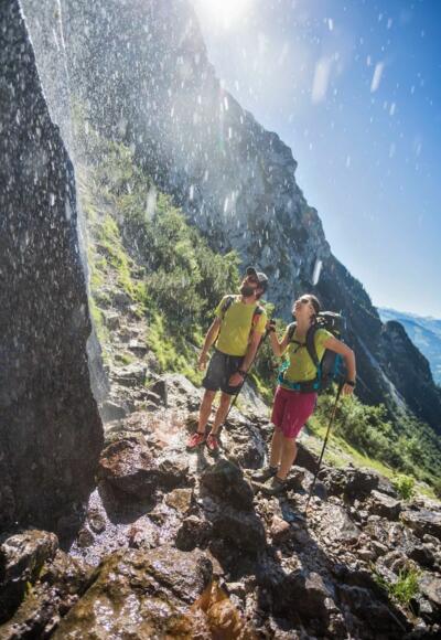 Scheffau_Treffauer_Aufstieg_Wasserfall_Wilder Kaiser