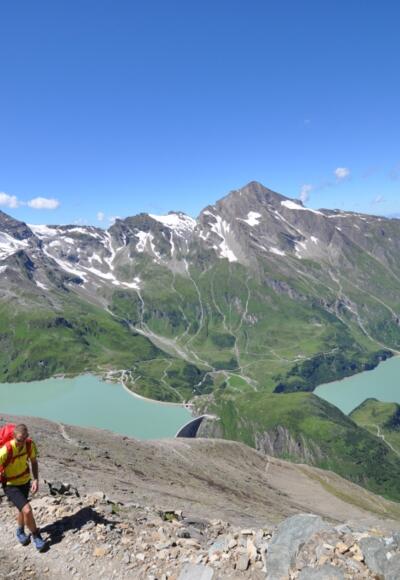 Heinrich-Schwaiger-Haus: Herrliche Aussichten beim Weg auf die Huette