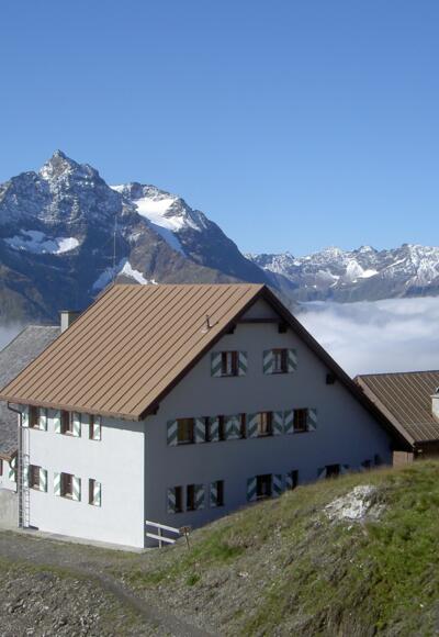 Über den Wolken auf der Ansbacher Hütte