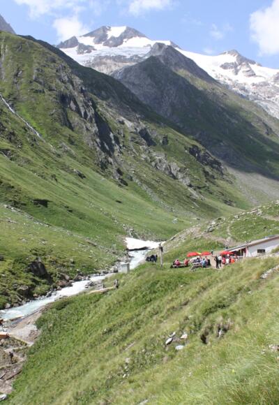 Clarahütte mit Wasserschaufelrad