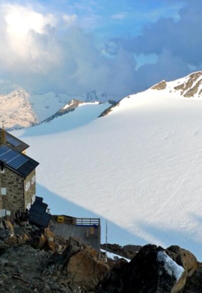 Brandenburger Haus, Kesselwandjoch und Vordere Hintereisspitze