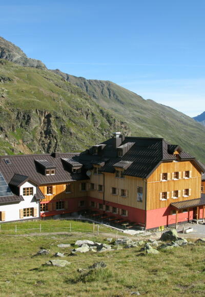 Das Taschhachhaus (2343m) DAV Sektion München