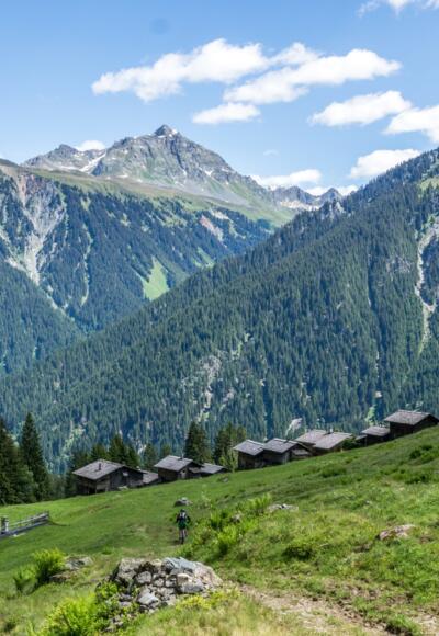 Blick auf Ganeumaisäß