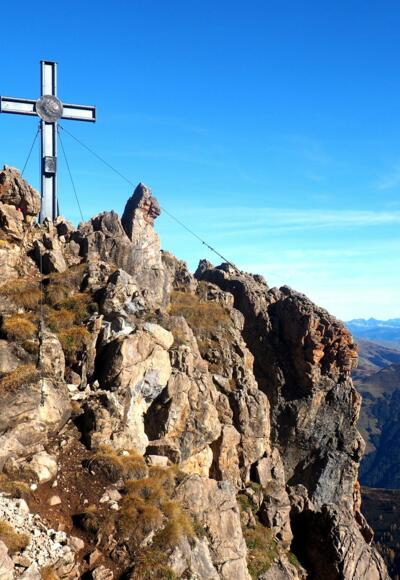 Gipfelkreuz vom Großer Rettenstein 2366m