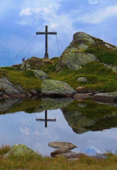 Gipfelkreuz des Breitspitz