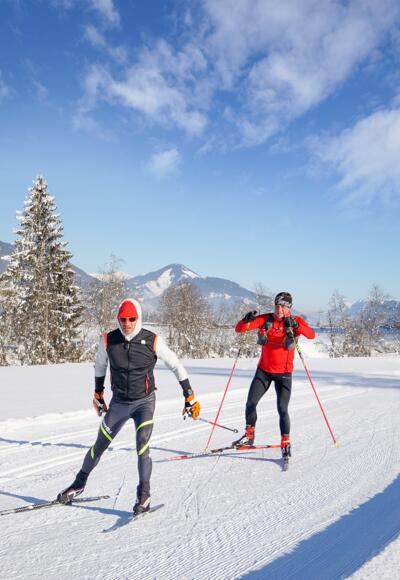 Langlauf auf der Pinzgauer Loipe