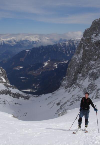 Kurz vor Erreichen der Sigistalhöhe.