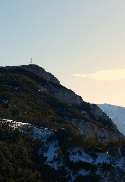 Kasberg, einer hat es schon geschafft.