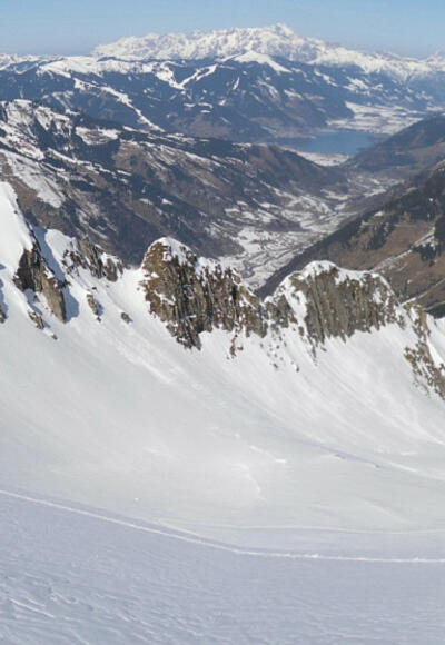 Weitblick zu Zellersee und Leoganger Steinbergen