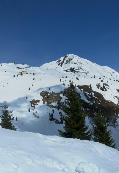 Hirschkarspitze rechts der Kleinen Scharte