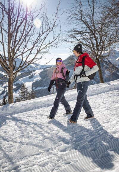 Winterwandern in Saalbach