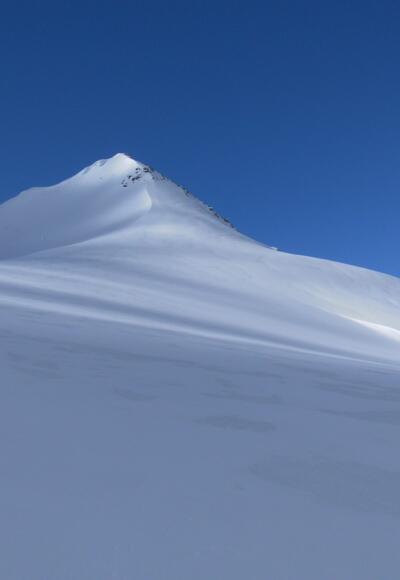 Gamsspitzl, Anstieg über linken Grat