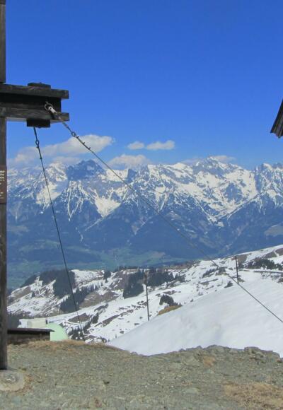 Endlich am Ziel: der Hundsteingipfel