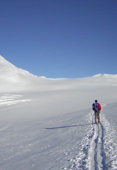 Johannisberg und Hohe Riffl über dem oberen Pasterzenboden