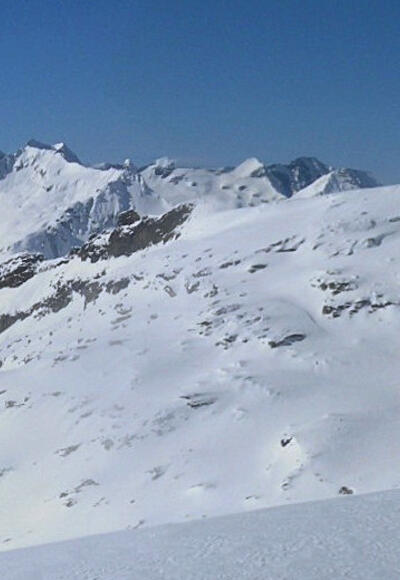 Südostflanke des Riegelkopfes vom Daberkees gesehen