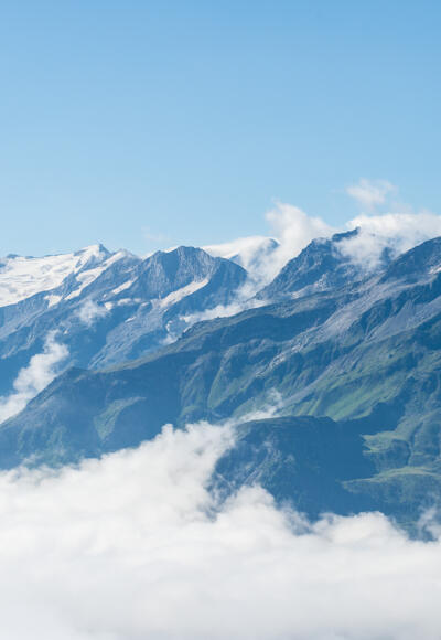 Ausblick auf den Nationalpark Hohe Tauern